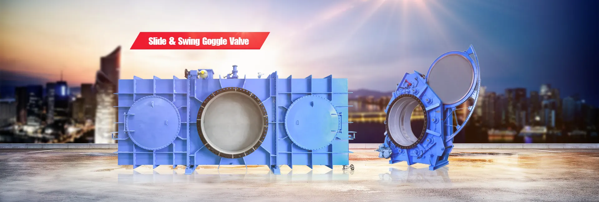 ZZJG Swing Blind Valve Goggle Valve