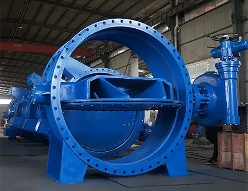 Soft Seal Double Offset Butterfly Valve