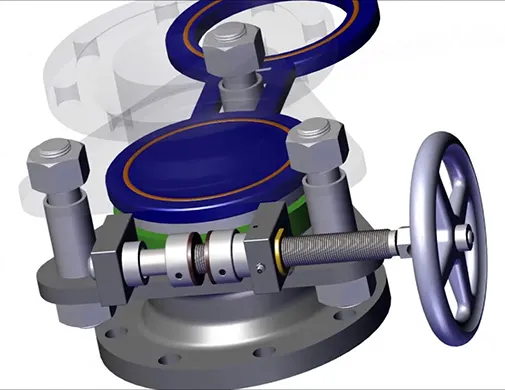 Swing Blind Valve