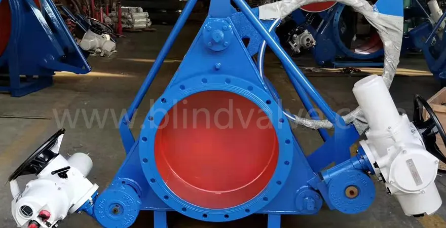 UAE Customers Purchased Electric Fan-shaped Blind Valves Again