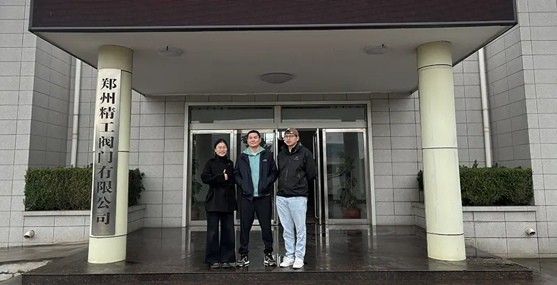 Mongolian Customers Visit ZZJG VALVE to Inspect Blind Valves