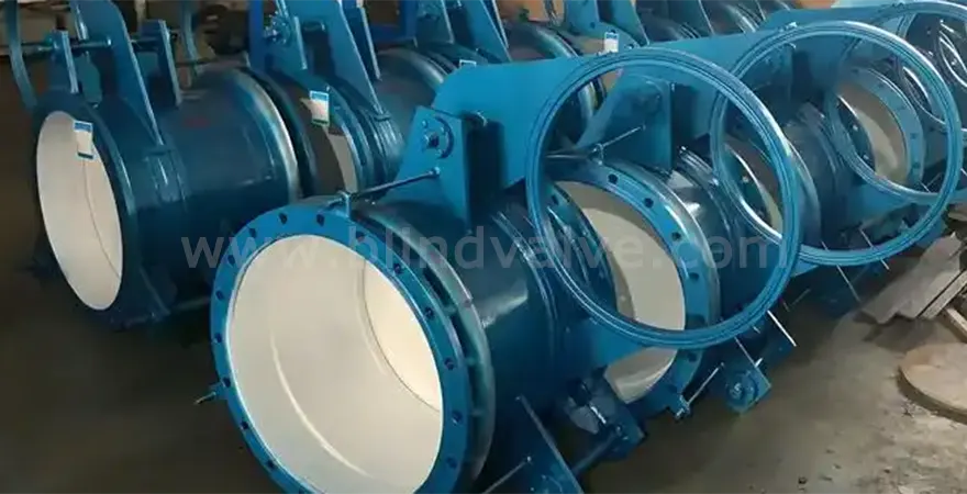 New choice for industrial pipeline safety: flat bottom blind valve