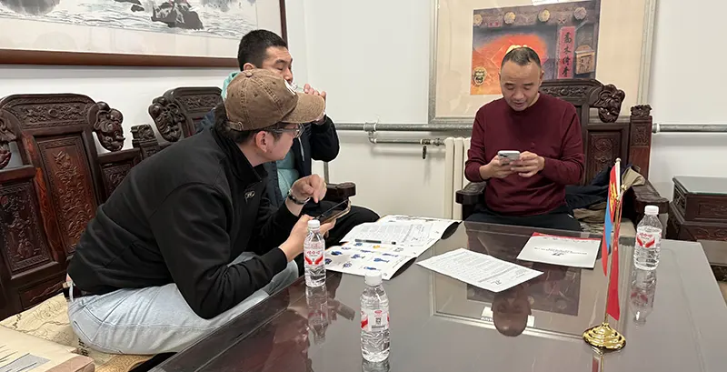Mongolian Customers Visit ZZJG VALVE to Inspect Blind Valves