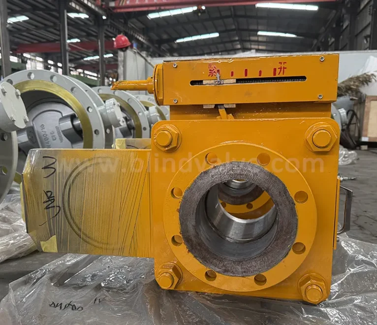 Completed line blind and plug valve repair & replacement project