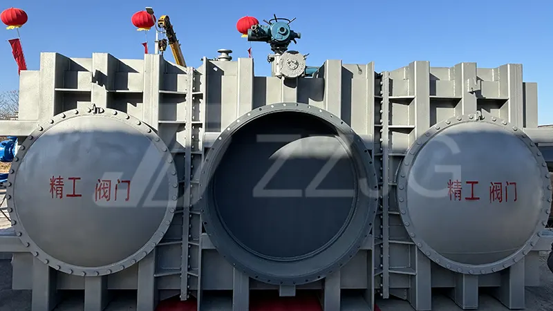 Blind valves application in metallurgy and petrochemical industries
