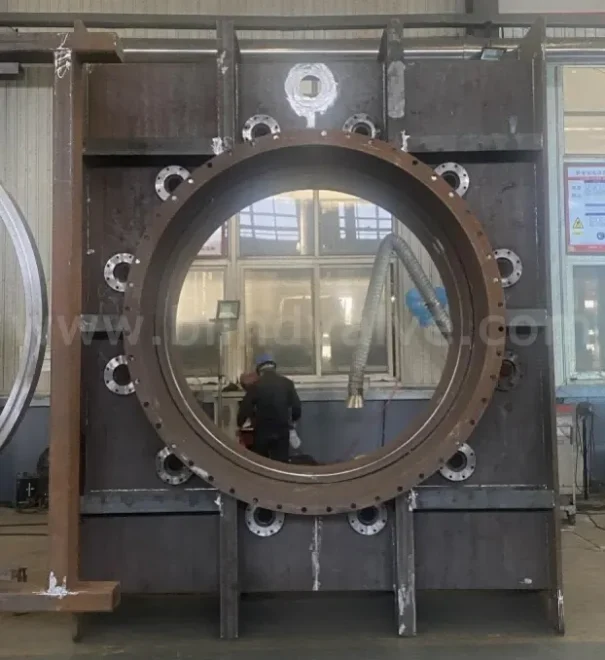 DN2200 Fully Enclosed Goggle Valves Complete Pressure Testing and Shipped