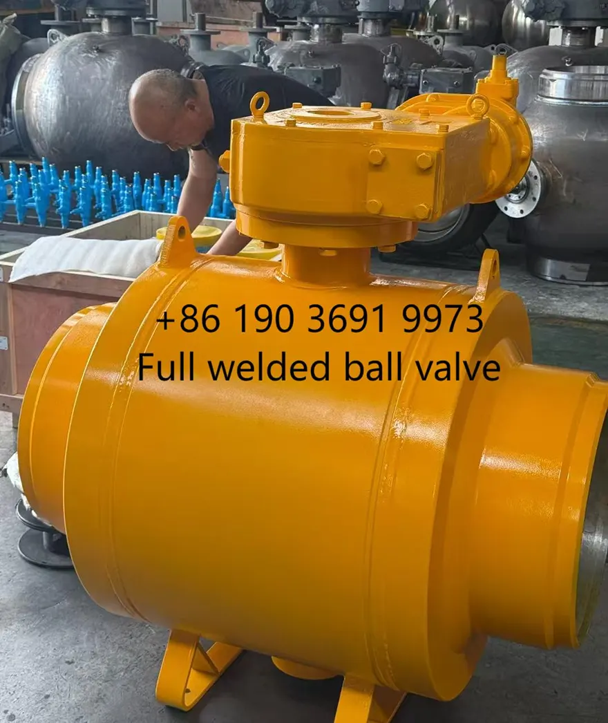 welded ball valve