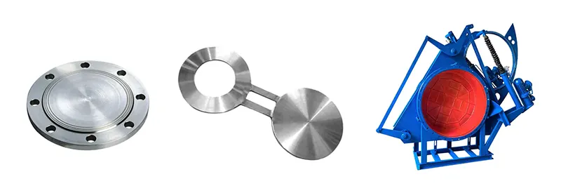 difference between the blind, spectacle blind and blind valves